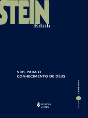 cover image of Vias para o conhecimento de Deus